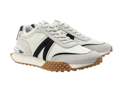 Tenis Lacoste L-Spin Deluxe Blancos y Negros para Hombre