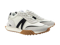 Tenis Lacoste L-Spin Deluxe Blancos y Negros para Hombre