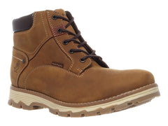 Botas Casuales de Piel Hush Puppies Color Tan para Hombre