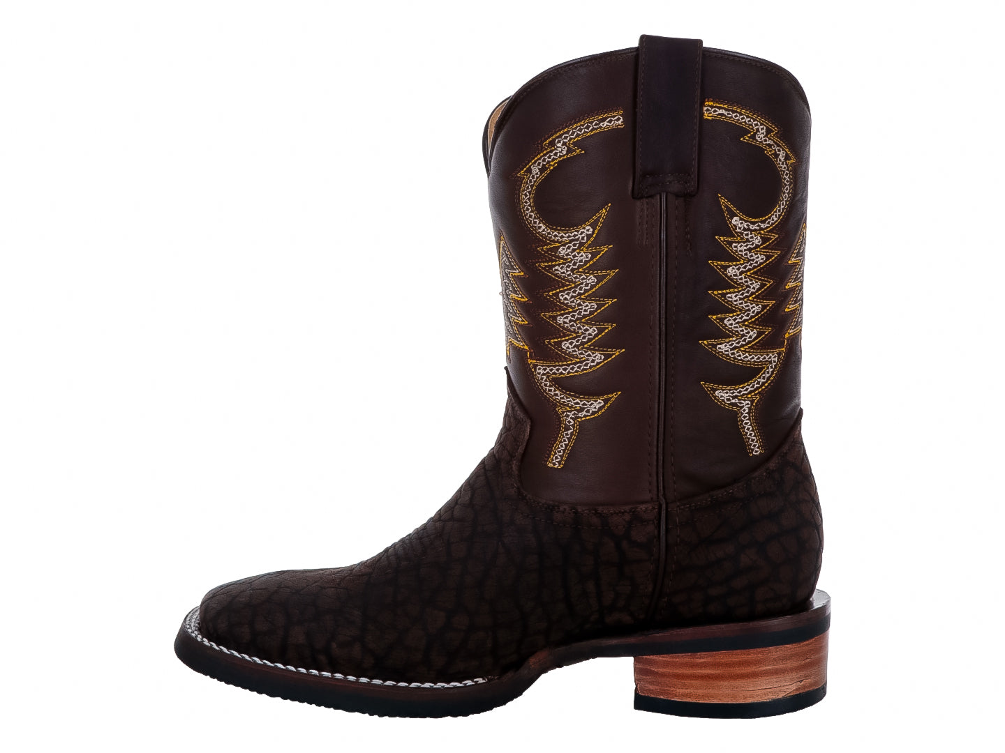Botas Vaqueras Israel Boots Chocolate para Hombre