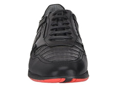 Zapatos Cuadra de Piel Caimán y Ternera Para Hombre