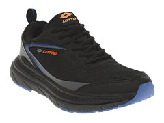 Tenis Lotto Lothar Negro y Naranja para Hombre