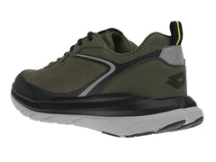 Tenis Lotto Lothar Color Oliva y Negro para Hombre