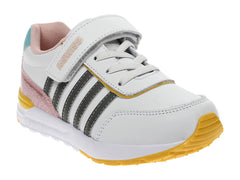 Tenis K-SWISS Tross II Blanco y Amarillo para Niña