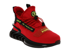 Tenis K-SWISS Panthera Rojo y Negro para Hombre