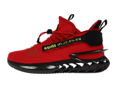 Tenis K-SWISS Panthera Rojo y Negro para Hombre
