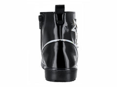 Botas Coqueta Charol Negro para Niña