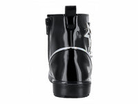 Botas Coqueta Charol Negro para Niña