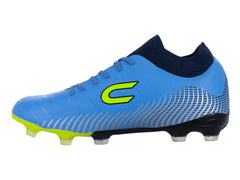 Tenis de Fútbol COURT Celeste y Marino para Hombre