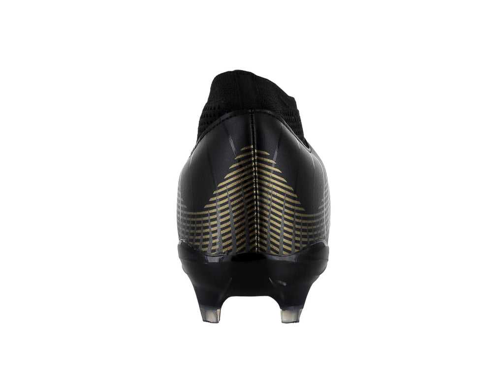 Tenis de Fútbol COURT Negro con Oro para Hombre