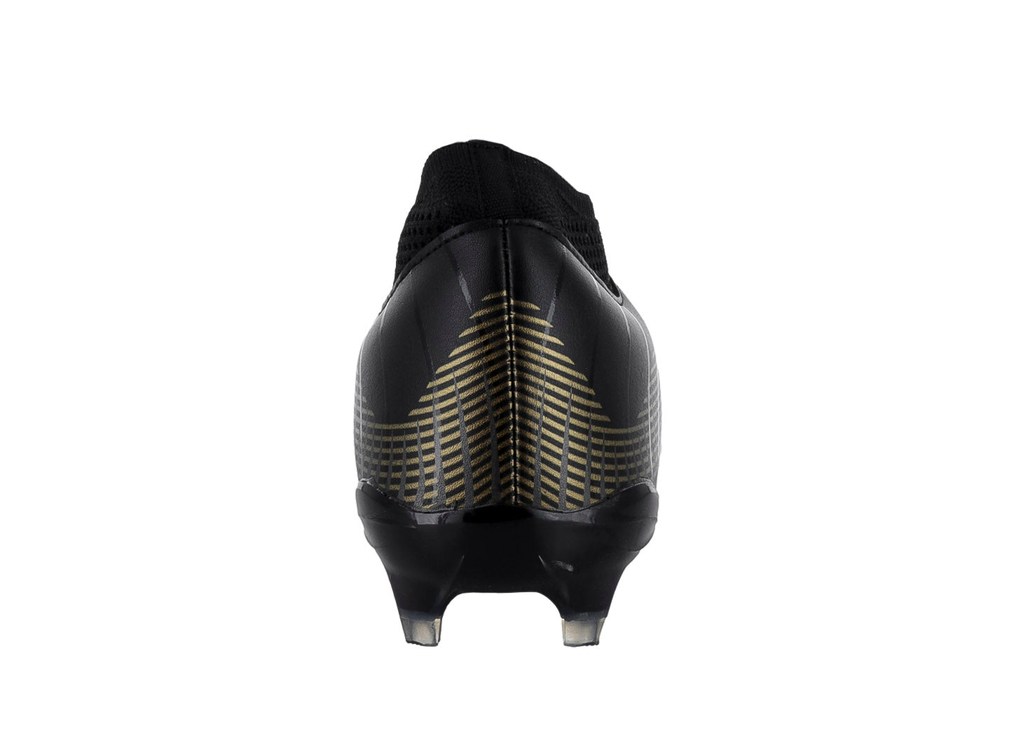Tenis de Fútbol COURT Negro con Oro para Hombre