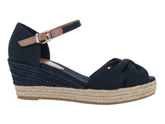 Sandalias Plataforma Tommy Hilfiger Azul para Mujer