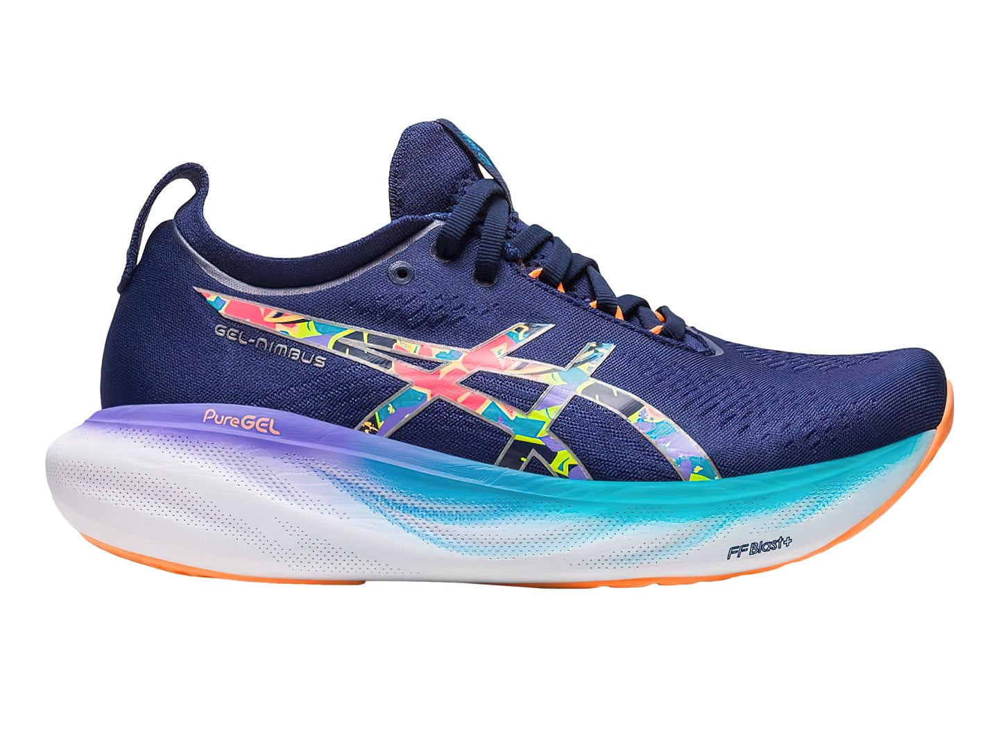 Tenis Asics Gel Nimbu 25 12B438 Para Mujer