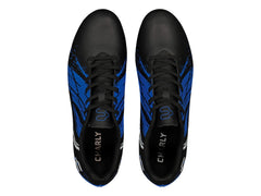 Tenis de Fútbol Charly Negro y Azul para Hombre