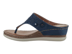 Sandalias Roze Confort Azul para Mujer