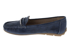 Mocasines Comfort Fit Azul para Mujer