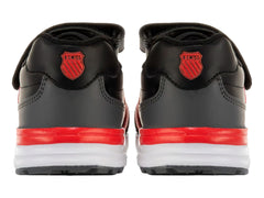 Tenis K-Swiss Tross II Negro con Rojo para Niño