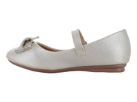 Zapatos Planos Genesis Italia Salma Dorado para Niña
