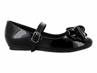 Zapatos Genesis de Charol Negro para Niña