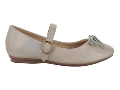Zapatos Planos Genesis Alina Platina para Niña