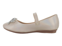 Zapatos Planos Genesis Alina Platina para Niña