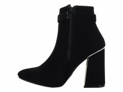 Botines Luna Rosa Negros para Mujer