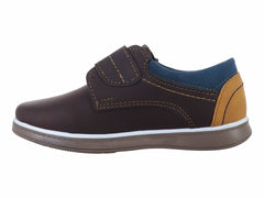Zapatos Germany Nubuck Café Marino para Niño