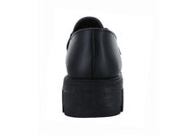 Zapatos Mocasines Luna Rosa Negros para Mujer