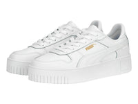 Tenis PUMA Carina Street Blancos con Oro para Mujer