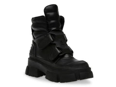 Botines Combat Steve Madden Negros para Mujer