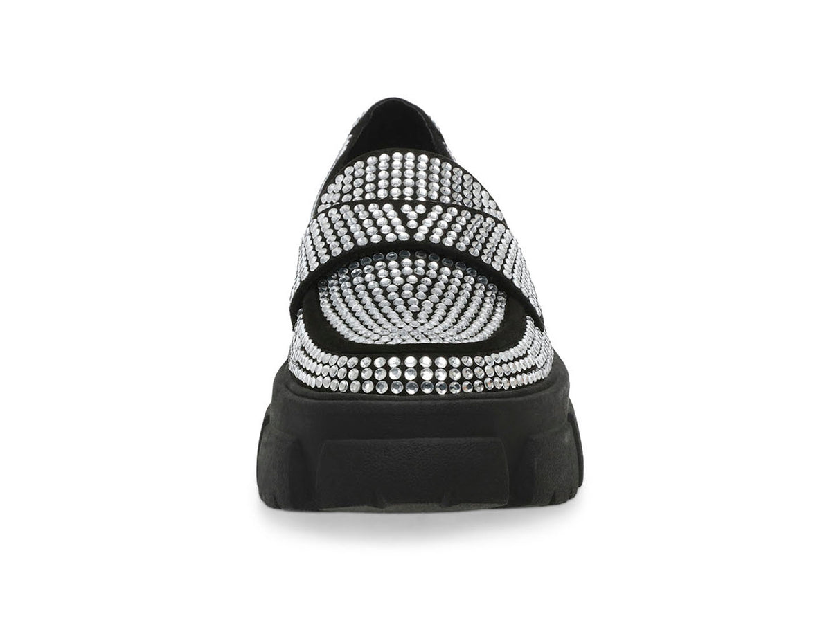 Mocasines Steve Madden Trifecta-R Rhinestone Negro para Mujer