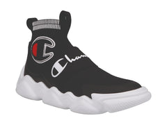 Tenis Champion Meloso Rally Pro Negro y Blanco para Hombre