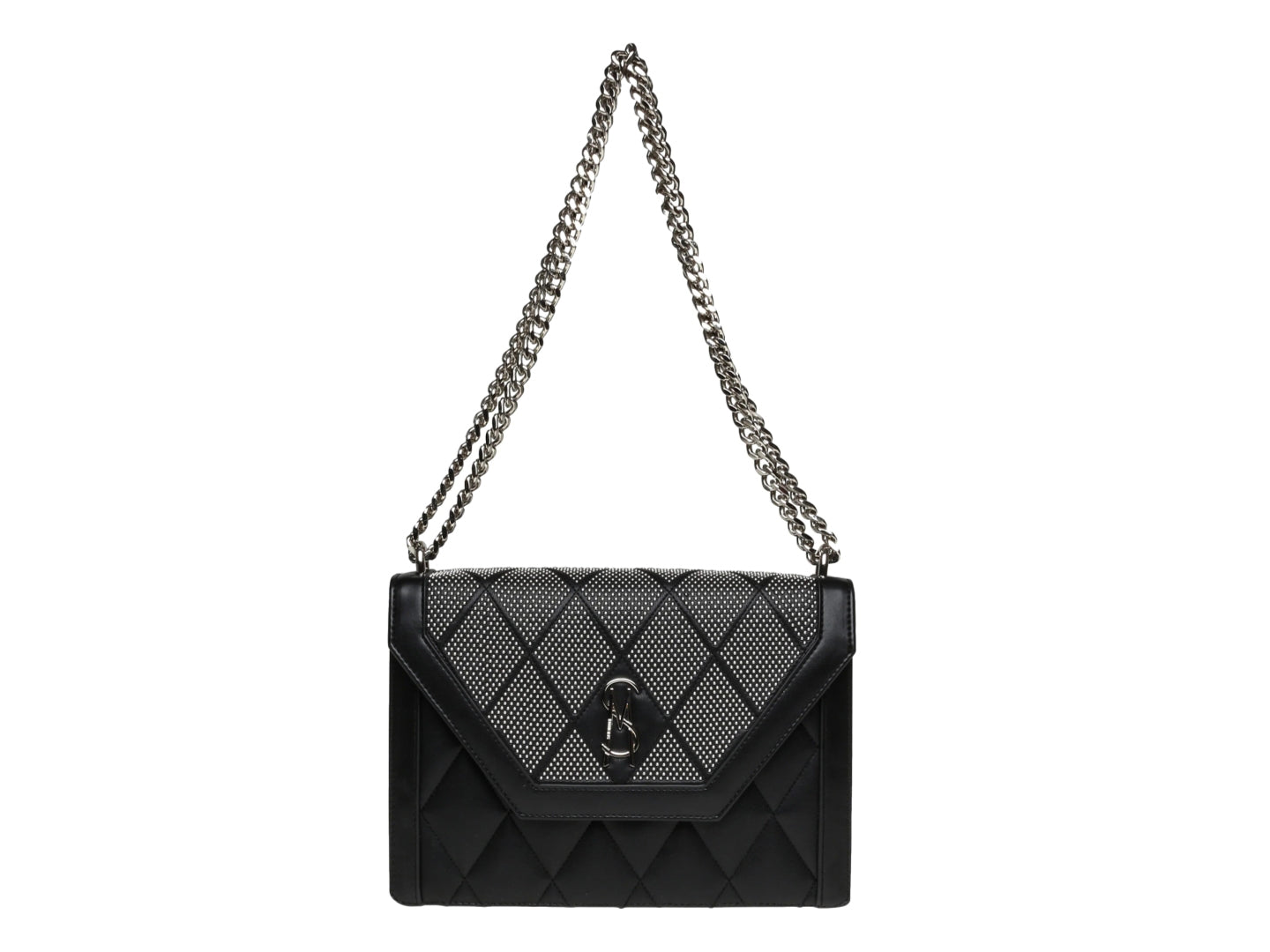Bolso Steve Madden Bolsa Black Silver Bdiabl