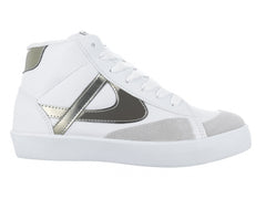 Tenis Panam Blanco Oro para Niña