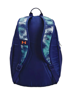 Mochila Under Armour UA Hustle Sport Azul y Blanco