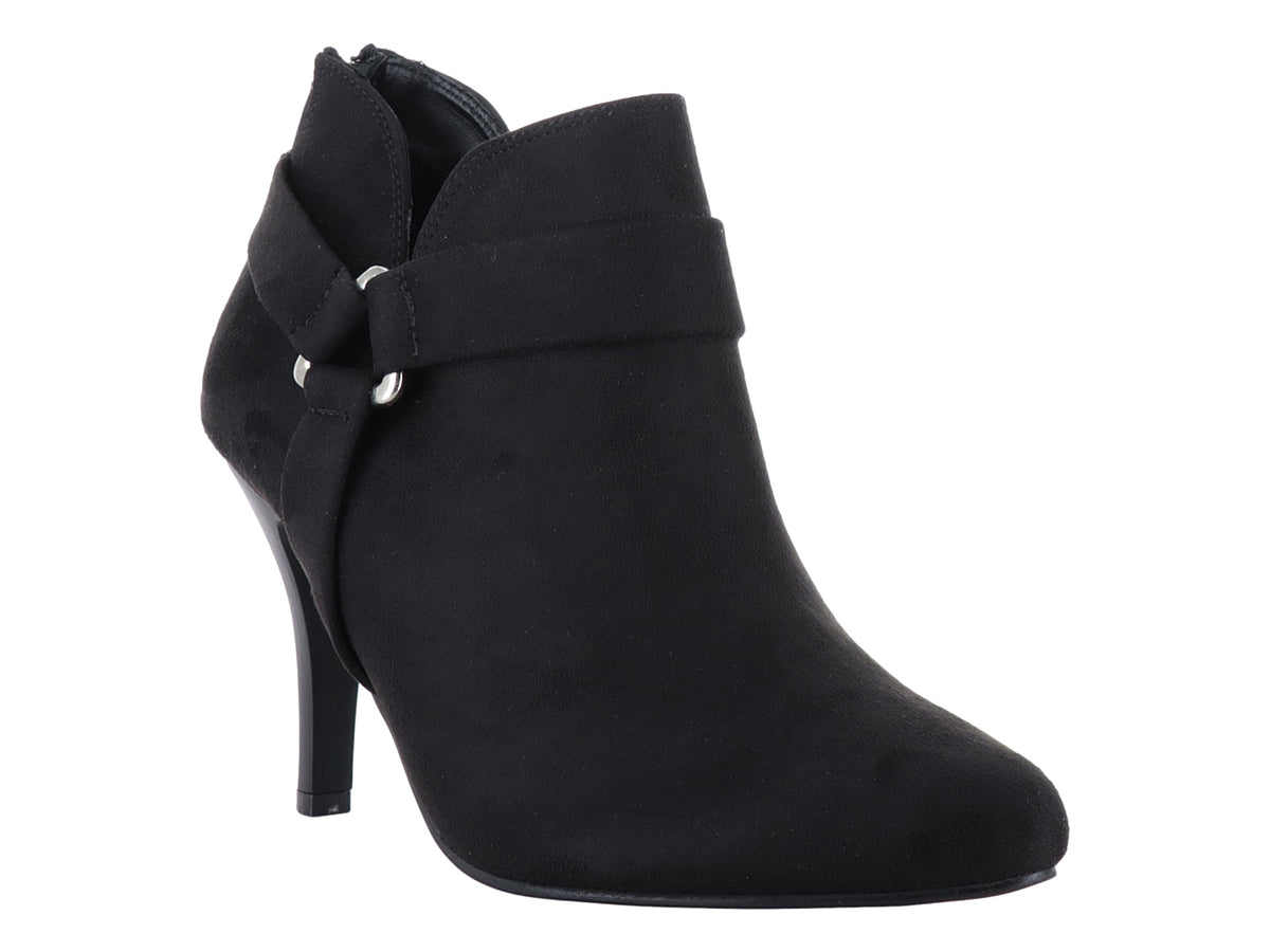 Botines Luna Rosa Negros para Mujer
