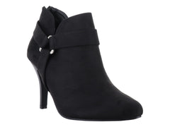 Botines Luna Rosa Negros para Mujer