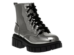 Botas Steve Madden Gun Metal para Niña