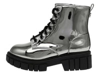 Botas Steve Madden Gun Metal para Niña