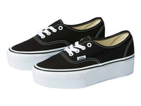 Tenis Vans Authentic Stackform Negro y Blanco para Mujer