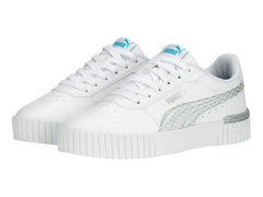 Tenis PUMA Carina 2.0 Mermaid Blanco y Azul para Niño