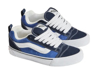 Tenis Vans Knu Skool Azul Marino y Blanco Unisex