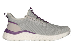Tenis Charly Gris y Morado para Mujer