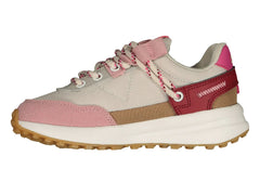 Tenis Charly Beige y Rosa para Niña