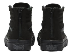 Tenis Vans Sk8 Hi Zip Negros para Niño