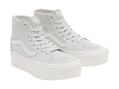 Tenis Vans Sk8 Hi Tapered Stackform Gris para Mujer