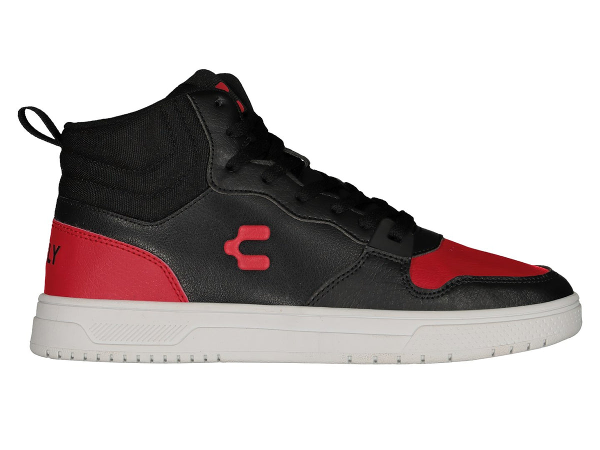 Tenis Charly Negro con Rojo para Hombre