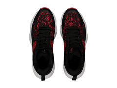 Tenis Charly para Baloncesto Negro y Rojo para Hombre