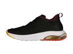 Tenis Charly Deportivos Negro y Naranja para Hombre