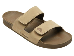 Sandalias Quiksilver Rivi Leather Double Café para Hombre